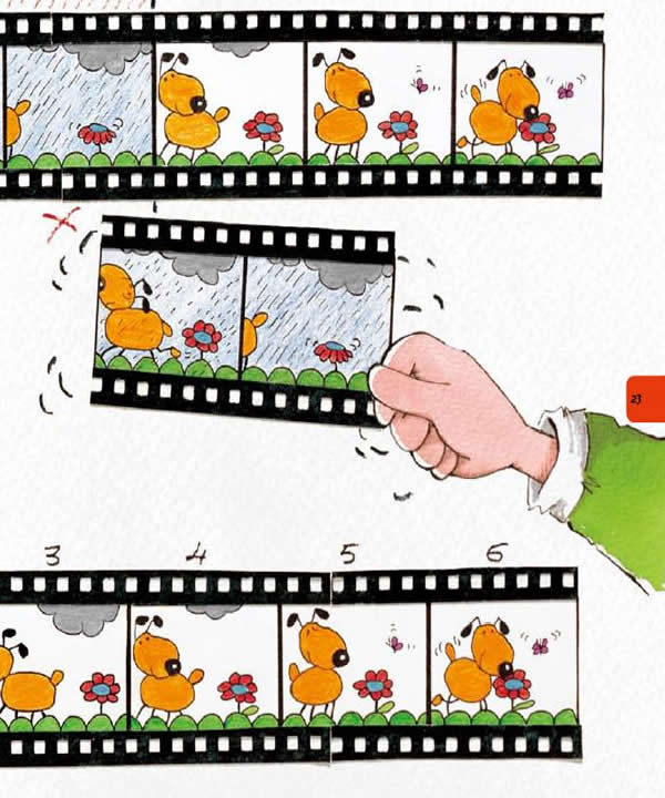 电影剪辑(2) - 电影 - 艺术是甜的 - 漫画·绘本 -