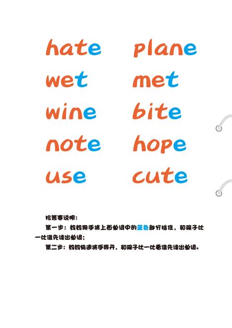 Unit 1 元音字母a, e, i, o, u的发音规律(22) - Par